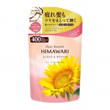 Kracie - HIMAWARI Gloss & Repair Oil In Shampoo 亮澤修護洗髮精400ml 補充裝 163-0762