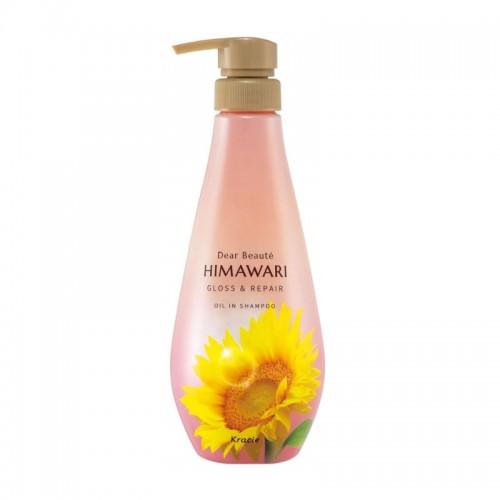 Kracie - HIMAWARI 向日葵精油亮澤修復洗頭水 500ml 163-0411 Kracie - HIMAWARI 向日葵精油亮澤修復洗頭水 500ml 163-0411