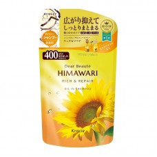 Kracie - HIMAWARI Rich & Repair Oil In Shampoo 直順修護洗髮精400ml 補充裝  163-0760