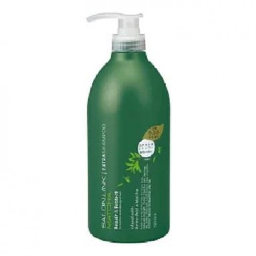 Kumano  熊野油脂 Salon Link 沙龍特潤 洗髮精 1000ml 抹茶香  163-1665