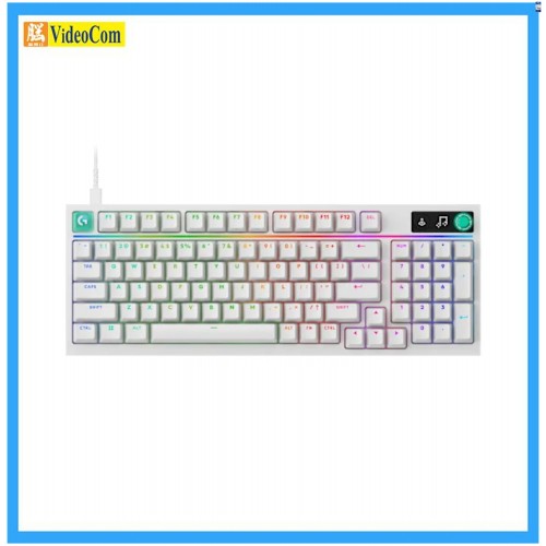 LOGITECH G316-X-98-8K-WH-LINEAR (WHITE) WIRED MECHANICAL GAMING KEYBOARD # 920-014247 LOGITECH G316-X-98-8K-WH-LINEAR (WHITE) WIRED MECHANICAL GAMING KEYBOARD # 920-014247
