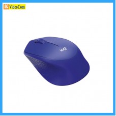 LOGITECH M331 靜音無線滑鼠 (藍色)