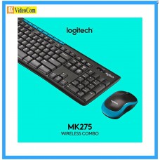 LOGITECH MK275 全尺寸無線無線鍵盤滑鼠套裝 英文版 (黑色) 920-007721 6920377904289   