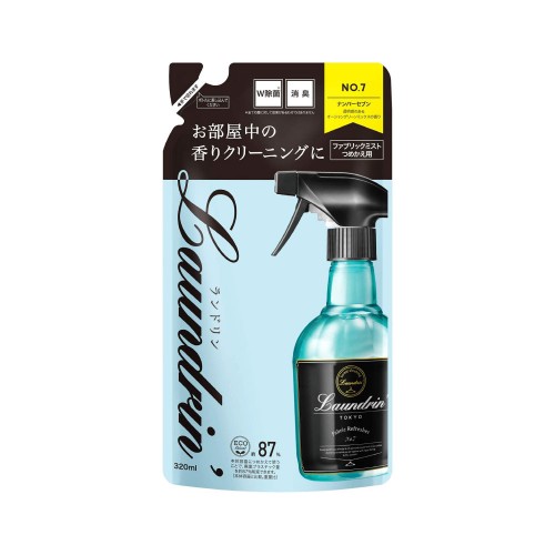 [只限店取] LAUNDRIN TOKYO 香水芳香噴霧 320ml - NO.7 補充裝 162-0592
