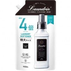 Laundrin - AUNDRIN TOKYO 香水柔順劑 1920ml 經典花香 Classic Floral (白色) 補充裝 162-1462