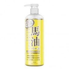 [店取] 日本樂絲LOSHI  
天然馬油全身滋潤保濕乳霜 485ml 168-685