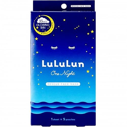 LuLuLun - One Night 亮白急救面膜 (5片裝) 168-3629 LuLuLun - One Night 亮白急救面膜 (5片裝) 168-3629