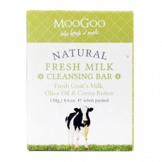 MOOGOO - 天然香皂 130g -天然潔膚羊奶蛋白香皂 (綠盒)  163-0750  