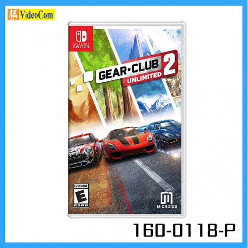 NINTENDO (Japan 2nd Hand Switch Game) Gear Club Unlimited 2 極速俱樂部 無限2 160-0118-P  4589857090113