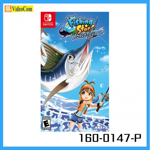 NINTENDO (Japan 2nd Hand Switch Game) Fishing Star World Tour 釣魚明星世界巡迴賽 160-0147-P  4573173356350
