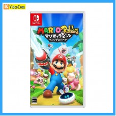 NINTENDO 馬裡奧+瘋兔王國之戰 Mario + Rabbids Kingdom battle (日本任天堂遊戲軟件二手) 160-0004-P 4902370538373