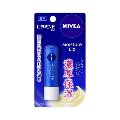 NIVEA 妮維雅 濃厚保濕維他命E潤唇膏 3.9g 168-2644