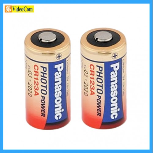 PANASONIC CR123A 鋰電池 3V ( 一次鋰電池 ) (1粒卡裝X2件) PANASONIC CR123A 鋰電池 3V ( 一次鋰電池 ) (1粒卡裝X2件)
