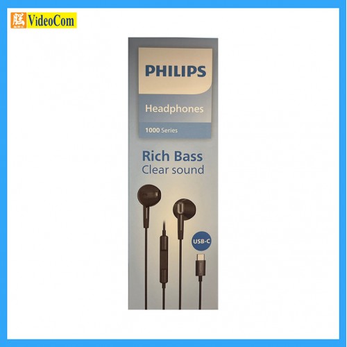 PHILIPS TAE1020-BK 有線半入耳式耳機 (黑色) PHILIPS TAE1020-BK 有線半入耳式耳機 (黑色)