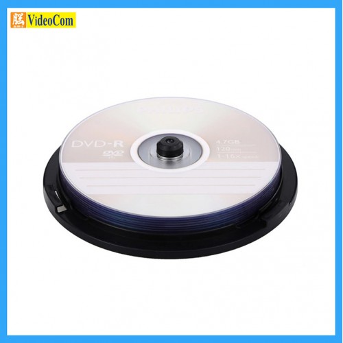 PHILIPS DVD-R 4.7GB 120MIN 1-16X SPEED (10 DISCS) PHILIPS DVD-R 4.7GB 120MIN 1-16X SPEED (10 DISCS)
