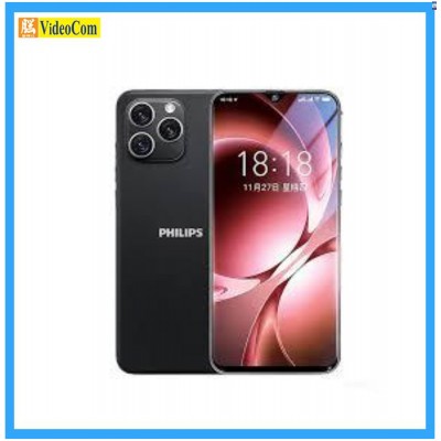 PHILIPS S6105-BK+4GB+128GB 大屏智能手机 (黑色), 不包火牛, 有限保養: 7 DAYS
