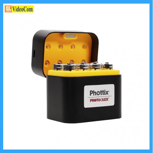 Phottix x Photoolex Chargable Lithium-ion AA Battery & Charger set 電池充電盒套裝 782-4099-P