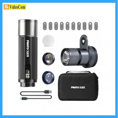 PHOTTIX Photoolex ZOOM Light (12W RGB - Steel Magnetic Gobo) 手電筒RGB造影燈套裝 781-2764-P PHOTTIX Photoolex ZOOM Light (12W RGB - Steel Magnetic Gobo) 手電筒RGB造影燈套裝 781-2764-P