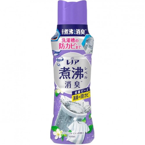 寶潔 - P&G Lenor 沸點除臭防黴抗菌衣物柔順香氛珠 420ml 清新花香 162-1390 寶潔 - P&G Lenor 沸點除臭防黴抗菌衣物柔順香氛珠 420ml 清新花香 162-1390