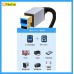 R-CHOSS AA235882-2M Type-C轉USB3.0方口列印線【鍍金款】適用硬碟、印表機、藍光光碟機 (2M) R-CHOSS AA235882-2M Type-C轉USB3.0方口列印線【鍍金款】適用硬碟、印表機、藍光光碟機 (2M)