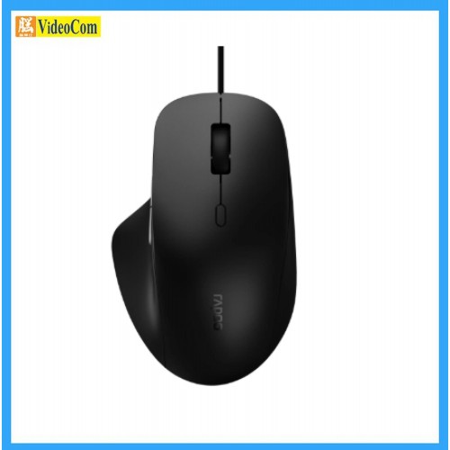 RAPOO N500-BK 人體工學設計有線光學滑鼠 (黑色) 6940056120656 RAPOO N500-BK 人體工學設計有線光學滑鼠 (黑色) 6940056120656