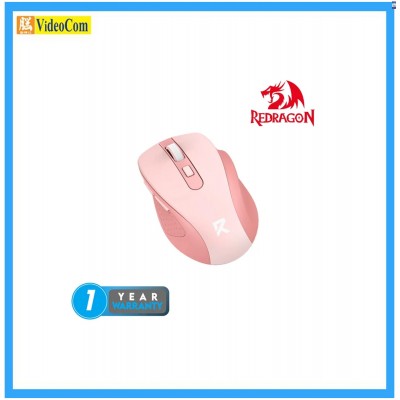 REDRAGON 雷蛇BM-4091P (PINK)  無線滑鼠 (2.4G/藍牙)  Powered by one AA battery (not included)