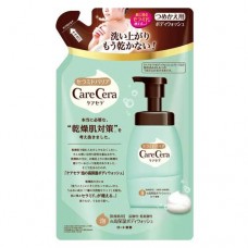 [只限店取]ROHTO 樂敦 CareCera 濃密泡沫高效保濕沐浴乳 385ml 補充裝 乾燥肌用 163-0918