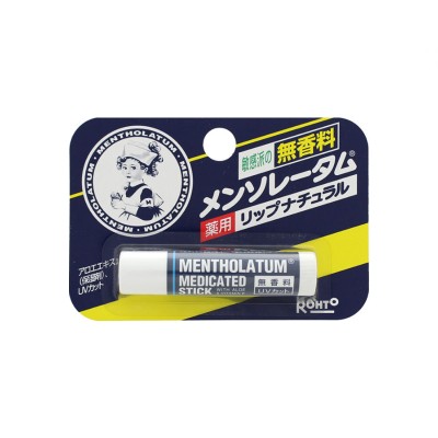 (盤點激減)  曼秀雷敦 ROHTO 樂敦 無香料敏感肌潤唇膏 4.5g 168-3568