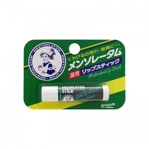曼秀雷敦 ROHTO 樂敦 薄荷潤唇膏 4.5g 168-3569 曼秀雷敦 ROHTO 樂敦 薄荷潤唇膏 4.5g 168-3569