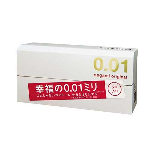 Sagami original 相模原創 幸福0.01 PU安全套 (5片裝) 168-2301 Sagami original 相模原創 幸福0.01 PU安全套 (5片裝) 168-2301