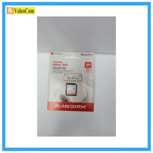 SANDISK 128GB SD Ultra Go CL10 UHS-I Full HD (190MB/s) 10Y (SDSDUGN-128G-GN6IN) 772-4801 SANDISK 128GB SD Ultra Go CL10 UHS-I Full HD (190MB/s) 10Y (SDSDUGN-128G-GN6IN) 772-4801