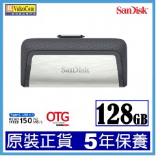 SANDISK 128GB Type-C and USB Type-A connectors USB 3.1 (SDDDC2-128G-G46) 772-3791-P