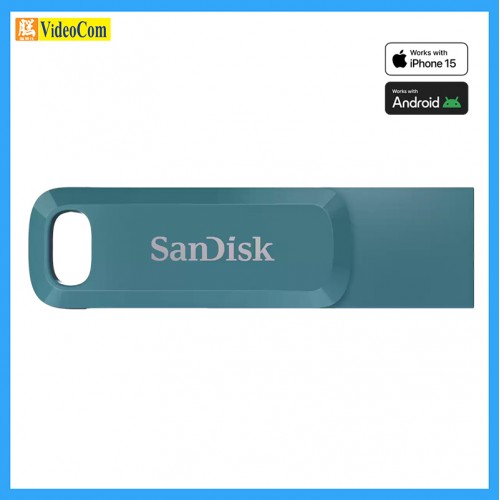 SANDISK 512GB Ultra Dual Drive Go USB 3.2 Type-C (400MB) Navagio Bay 5Y 772-4693-P SANDISK 512GB Ultra Dual Drive Go USB 3.2 Type-C (400MB) Navagio Bay 5Y 772-4693-P