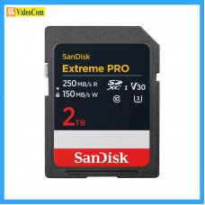 SanDisk2TB SD Extreme Pro V30 4K/UHD UHS-I/U3 (250MB/s(R)/ 150MB/s(W)) LT 772-4692-P