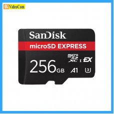 SANDISK 256GB microSD Express Card A1 PCle NVMe UHS-I U3 Micro SDXC (R:880MB/s W:480MB/s) LT (SDSQXFN-256G-GN4NN) 772-4702