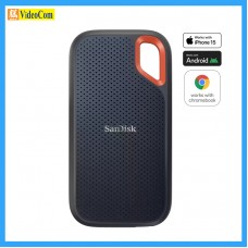 SANDISK Extreme Portable SSD 4TB (BLACK) V2 USB3.1 TYPE C & TYPE A  (1050MB R / 1000MB W) (SDSSDE61-1T00-G25M), 5Y  772-4473-P 