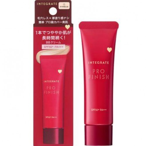 Shiseido INTEGRATE Pro Finish BB粉底霜 SPF50+ PA+++ (#1 明亮色) 30g  168-3838