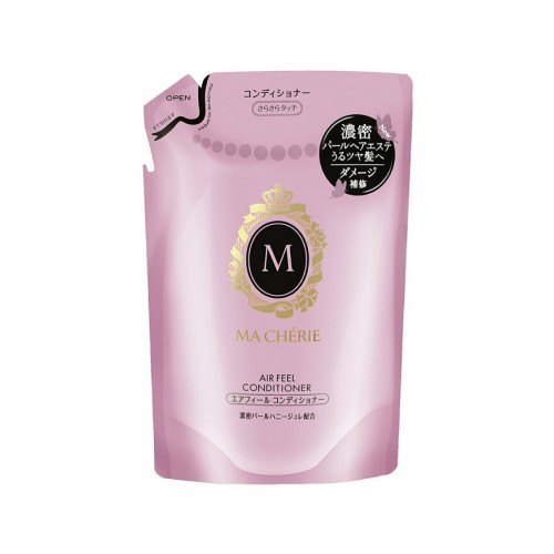 SHISEIDO資生堂 MACHERIE Air Feel EX護髮素 380ml 補充裝 (深粉)【輕漾豐盈 偏油性髮質適用】 163-0974