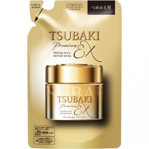 TSUBAKI - Premium Repair 零秒金耀瞬護髮膜 EX 補充裝 150g 163-0939 TSUBAKI - Premium Repair 零秒金耀瞬護髮膜 EX 補充裝 150g 163-0939