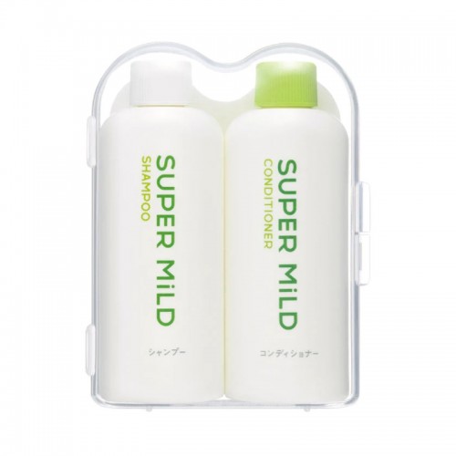 SHISEIDO 資生堂 惠潤 草本清新柔淨無矽油迷你洗護套裝 (洗髮水 50ml + 護髮素 50ml) 163-0671 SHISEIDO 資生堂 惠潤 草本清新柔淨無矽油迷你洗護套裝 (洗髮水 50ml + 護髮素 50ml) 163-0671