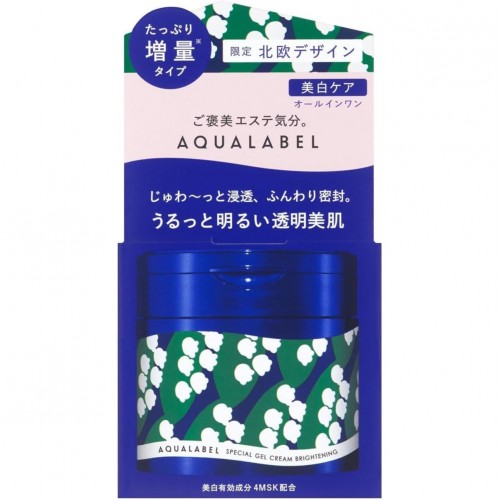 Shiseido Aqua Label 水之印 五合一膠原彈力美白霜 111g 增量版 藍色 168-3709 Shiseido Aqua Label 水之印 五合一膠原彈力美白霜 111g 增量版 藍色 168-3709