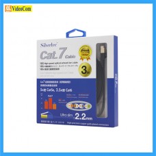 SilverTec Cat.7 扁平電纜 3M, 4897038347247