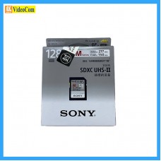 SONY SF-M128 R:277MB/S W:150 MB/S SDXC UHS-II MEMORY CARD V60 有限保養: 7 DAYS