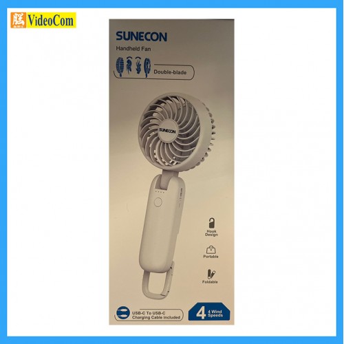 Sunecon SFAN-01WH USB充電式手提風扇 白色 【原裝行貨】 Sunecon SFAN-01WH USB充電式手提風扇 白色 【原裝行貨】
