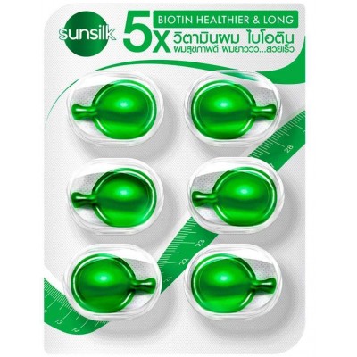 Sunsilk - 免沖洗滋潤修復護髮膠囊 (6粒裝)