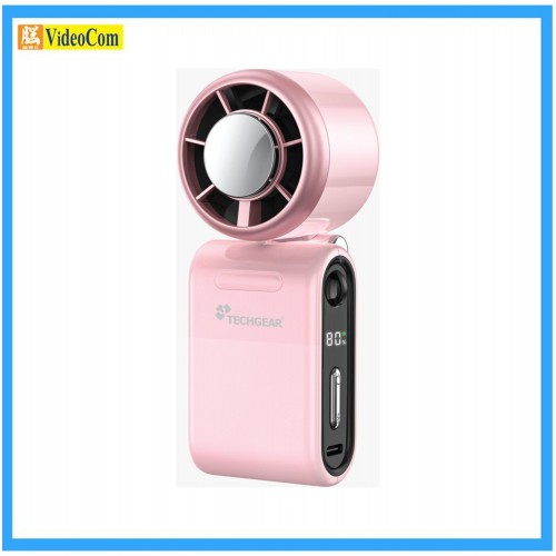 TECHGEAR OC200C-P 粉紅色 小巧強力手提風扇 4895246501635 TECHGEAR OC200C-P 粉紅色 小巧強力手提風扇 4895246501635