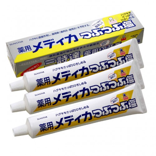 TSUBU-TSUBU 顆粒結晶鹽牙膏 170g x 3支裝