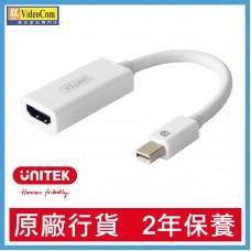 Unitek - Y-63314K 30Hz Mini DisplayPort 轉 HDMI 轉接器