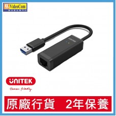 UNITEK Y-3470 USB 3.0 轉千兆位乙太網轉接器 785-1693-P