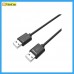 UNITEK Y-C442GBK USB 2.0 轉 USB-A 充電傳輸線 (1.5米)